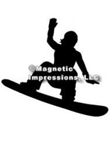 Bilmagnet snowboard